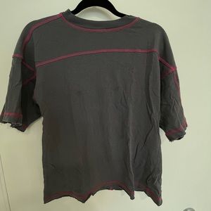 Out from under oversized Tee